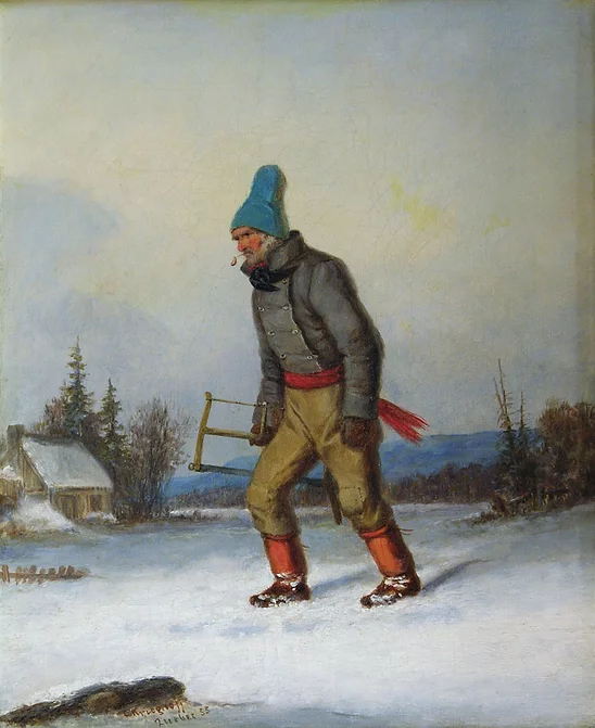 A 19th century Cornelius Krieghoff depiction